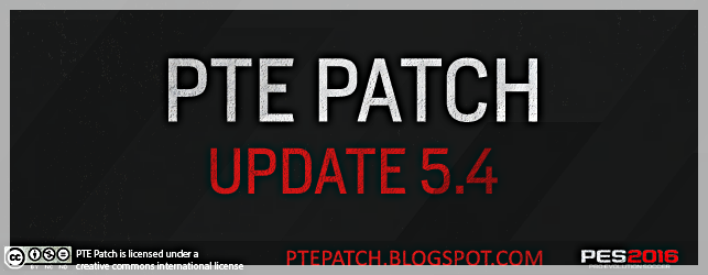 Patch PTE 5.4 for PES 2016