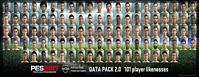PES 2017 Data Pack 2 New Faces