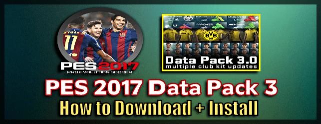 PES 2017: Data Pack 1.0 Now Available! Free update includes new