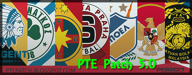 PTE Patch 5.0 PES 2017 download and install on PC