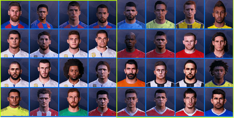 PES 2017 Ultra Pack Examples